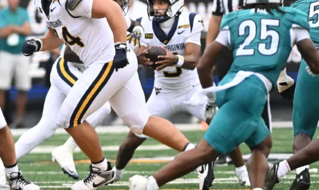 Talented true freshmen Kevin Brown, Amari Latimer, Matt Sieg played 'good' in WVU football debut against Coastal Carolina